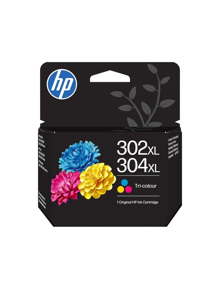 Hp Ink-jet hp pack 302xl negro + 304xl tricolor