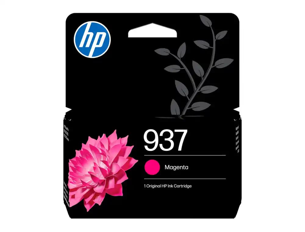 Hp Ink-jet hp 937 officejet pro 9120e/9130e/9720/9730/9110b/ 9120b/9130b magenta 800 paginas