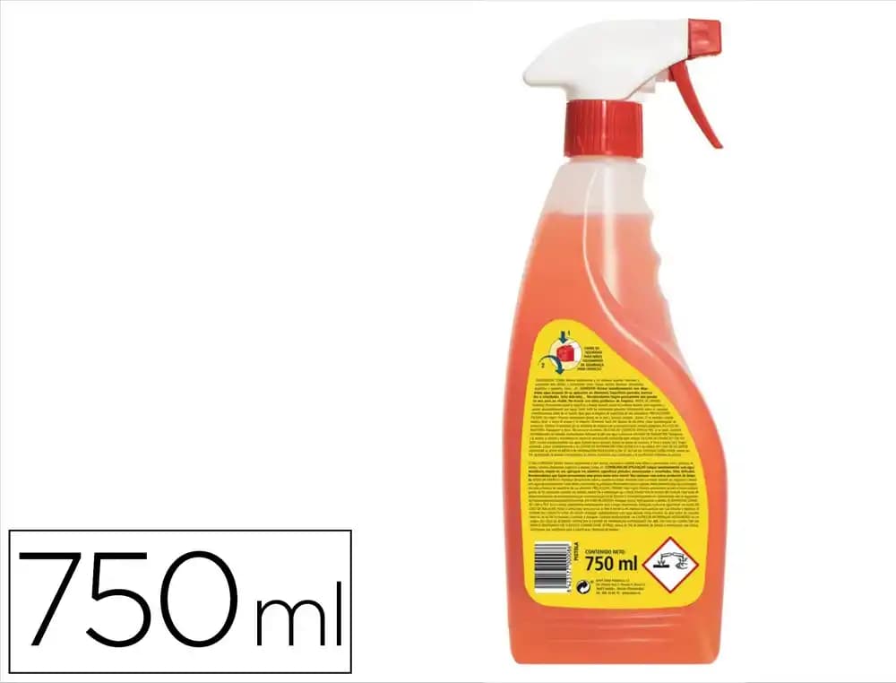 Zorka Quitagrasas Zorka con pistola pulverizadora 750 ml