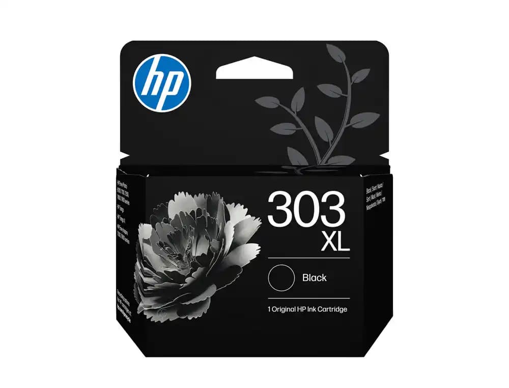 HP Cartucho de tinta original HP 303XL negro para ENVY Photo 6230, 7130 y 7830, 600 páginas