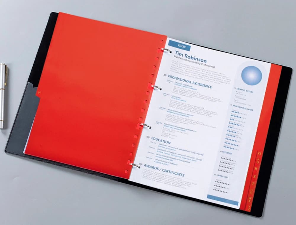 Separador liderpapel plastico alfabetico a-z cuarto