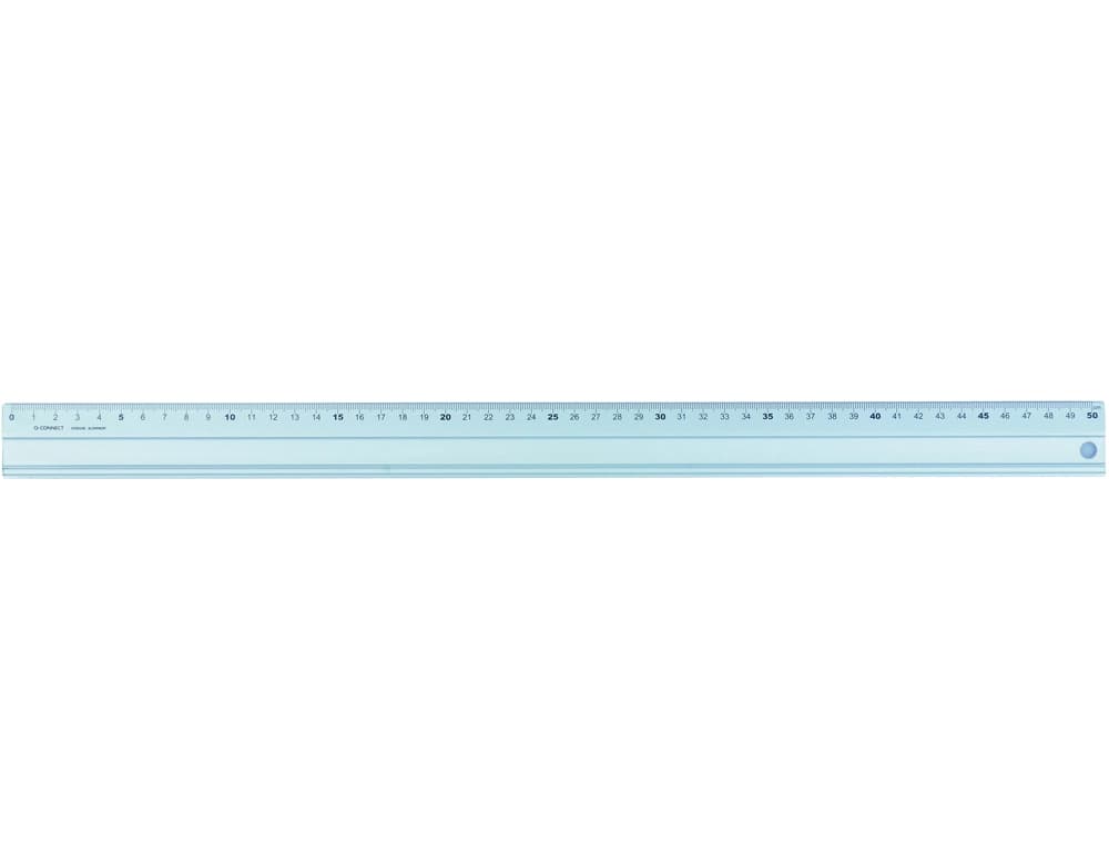 Regla q-connect metalica aluminio 50 cm