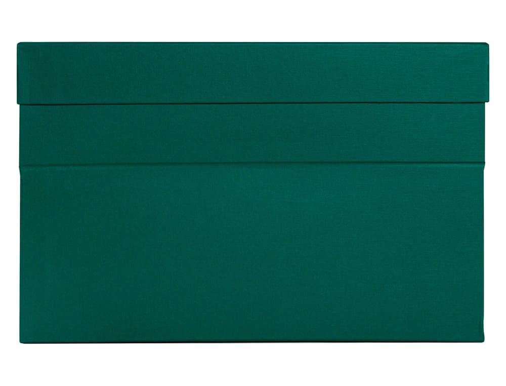 Caja transferencia liderpapel folio lomo 118 mm color verde 390x118x260 mm