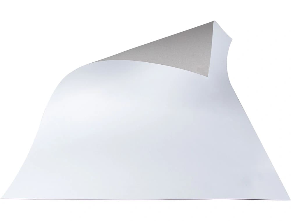Cartoncillo gris liderpapel con una cara blanca 350 gr 64x88 cm paquete de 1 kg (5 hojas)