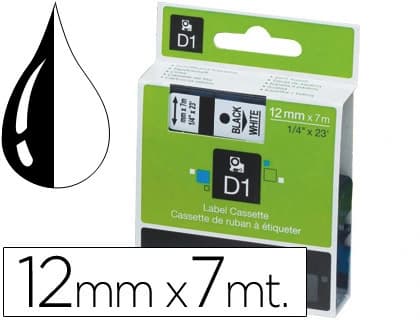 Dymo Cinta dymo 1000 12mm x 7mt d1