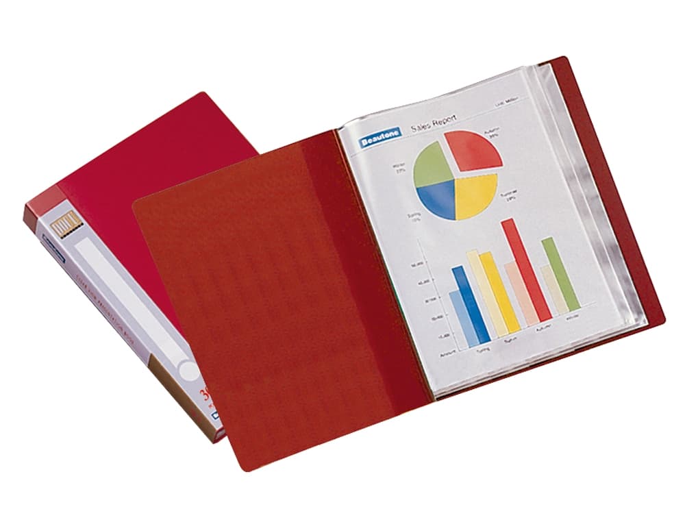 Carpeta liderpapel personaliza 30 fundas polipropileno din a4 lomo personalizable