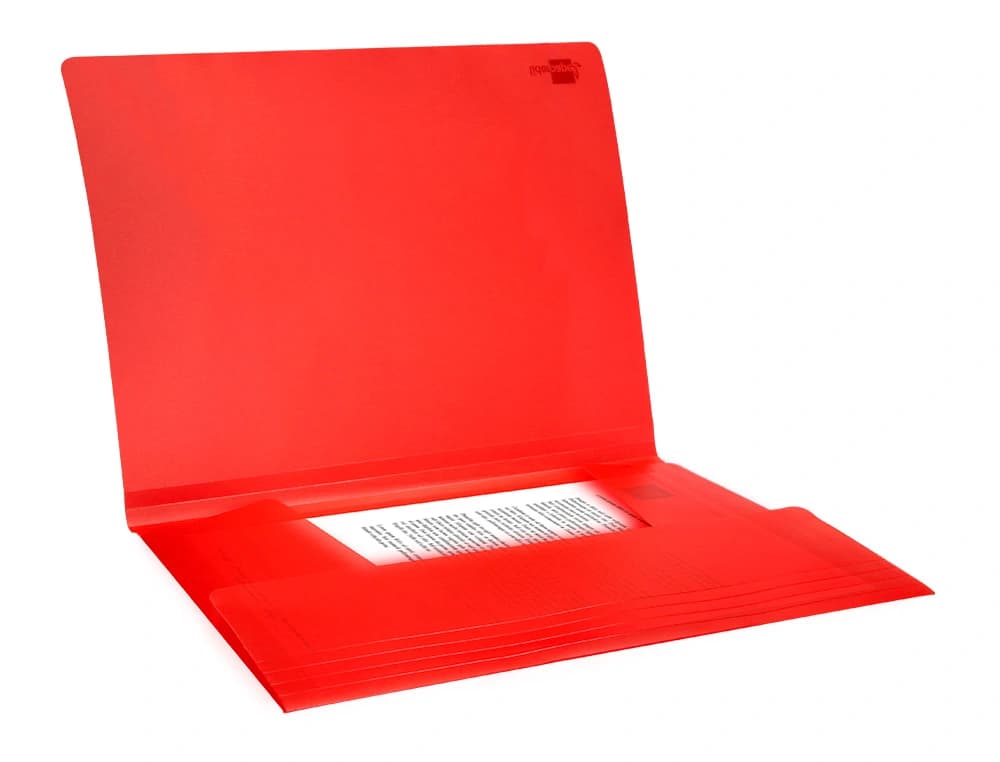 Carpeta liderpapel gomas tres solapas polipropileno din a4 translucido