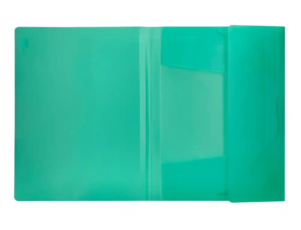 Carpeta liderpapel gomas solapas polipropileno din a4 translucido