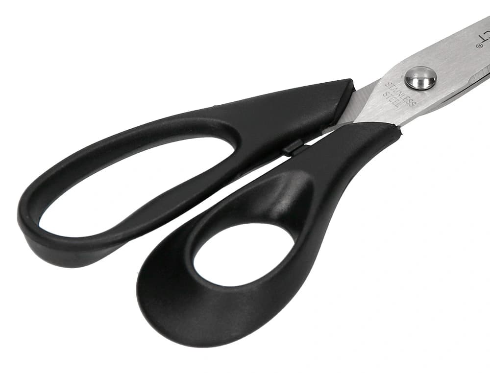 Tijera oficina q-connect inoxidable 8\" 20 cm en blister