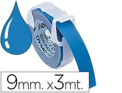 Dymo Cinta dymo 3d 9 mm x 3 m azul tradicional