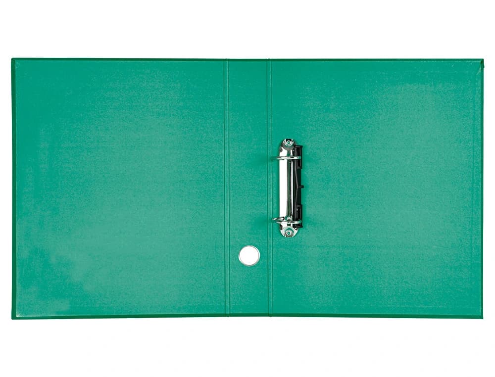 Módulo Liderpapel de 3 archivadores tamaño folio con 2 anillas mixtas de 40 mm – Verde