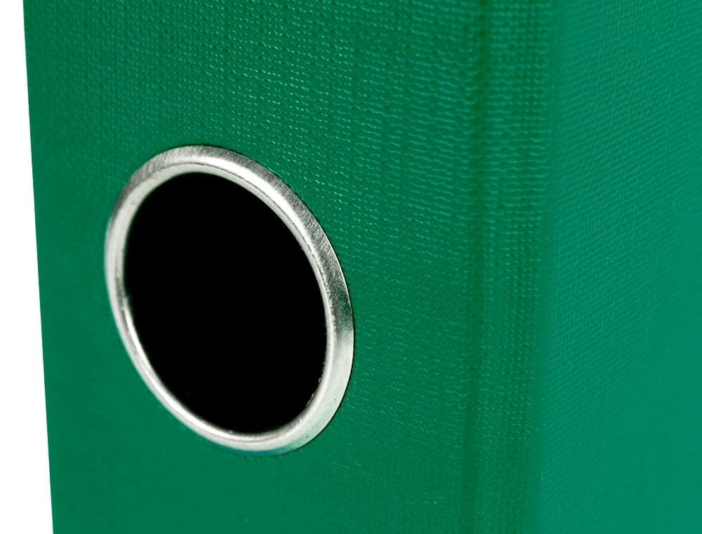 Módulo Liderpapel de 3 archivadores tamaño folio con 2 anillas mixtas de 40 mm – Verde