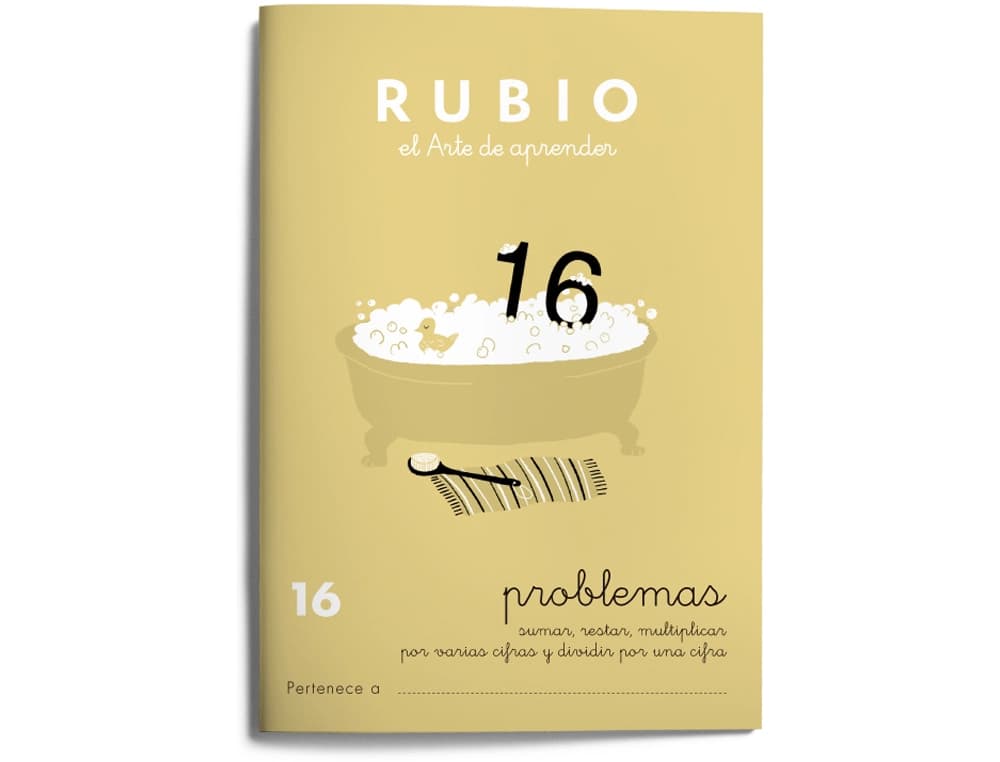 Cuaderno rubio problemas nº 16