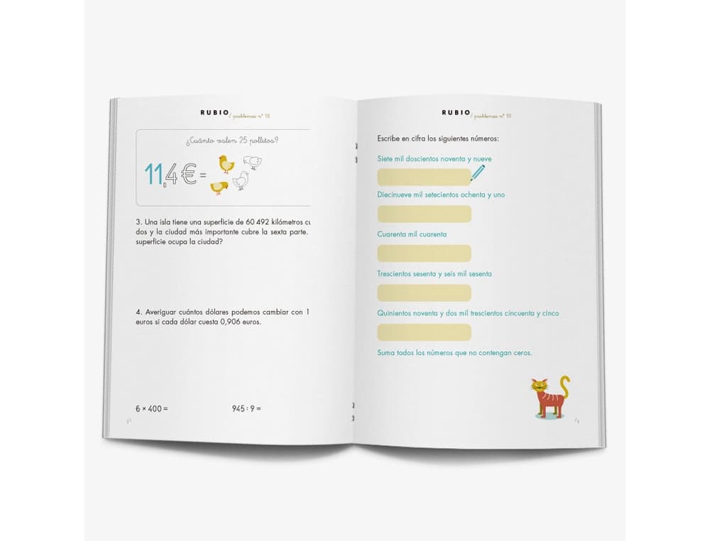 Cuaderno rubio problemas nº 18