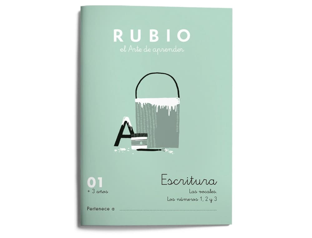 Cuaderno rubio caligrafia nº 01