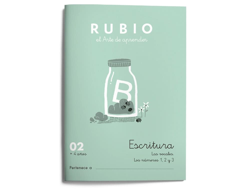 Cuaderno rubio caligrafia nº 02