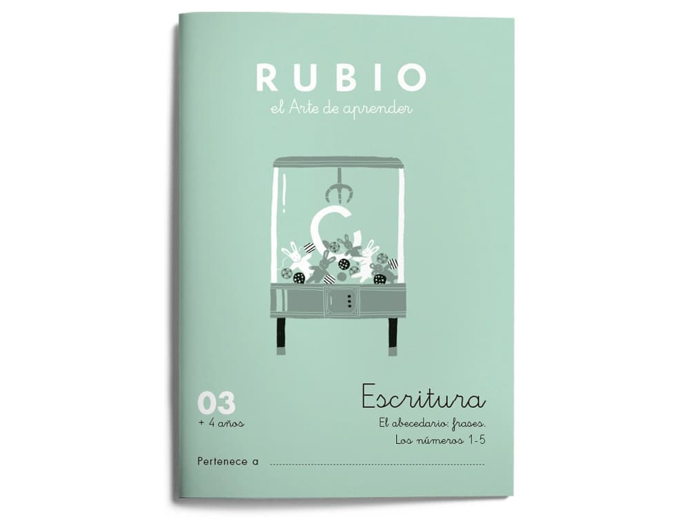 Cuaderno rubio caligrafia nº 03