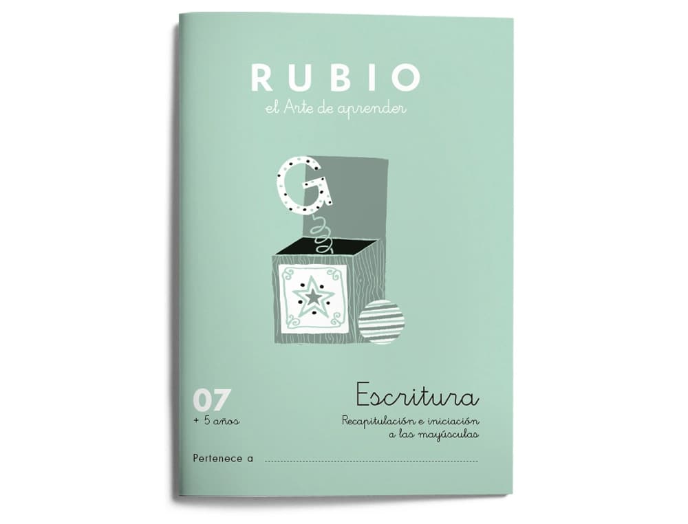 Cuaderno rubio caligrafia nº 07