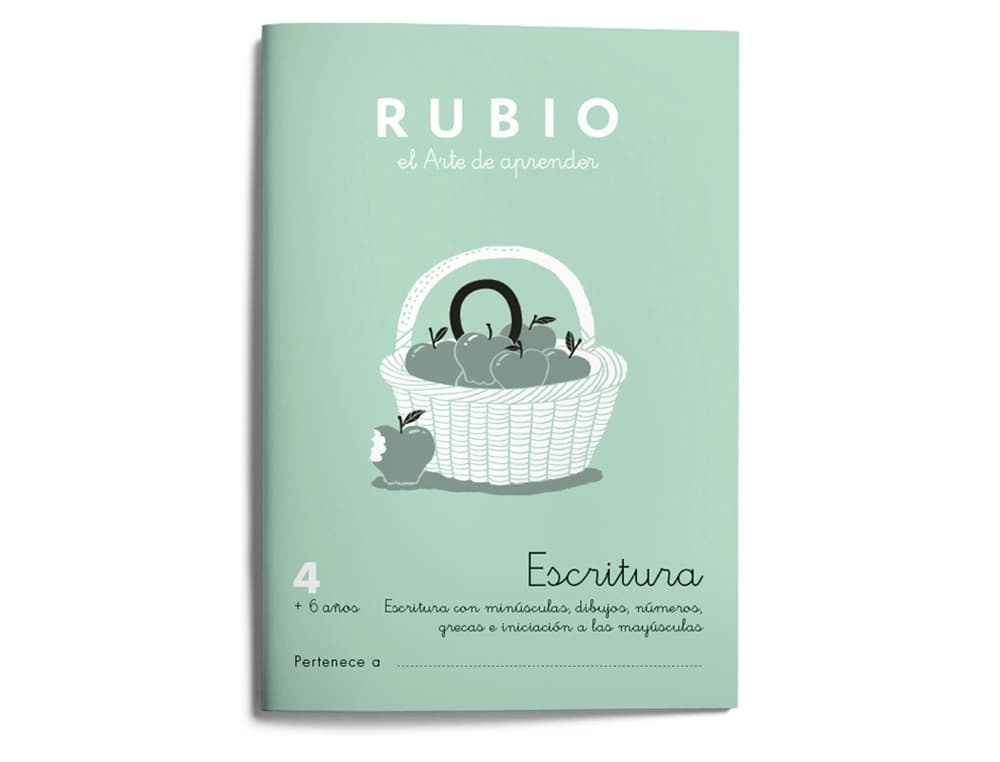Cuaderno rubio caligrafia nº 4