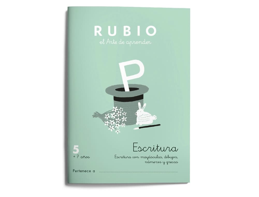 Cuaderno rubio caligrafia nº 5