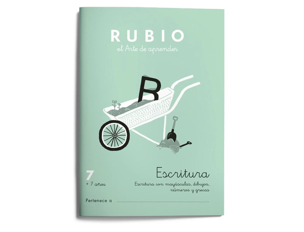 Cuaderno rubio caligrafia nº 7
