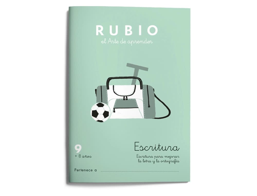 Cuaderno rubio caligrafia nº 9