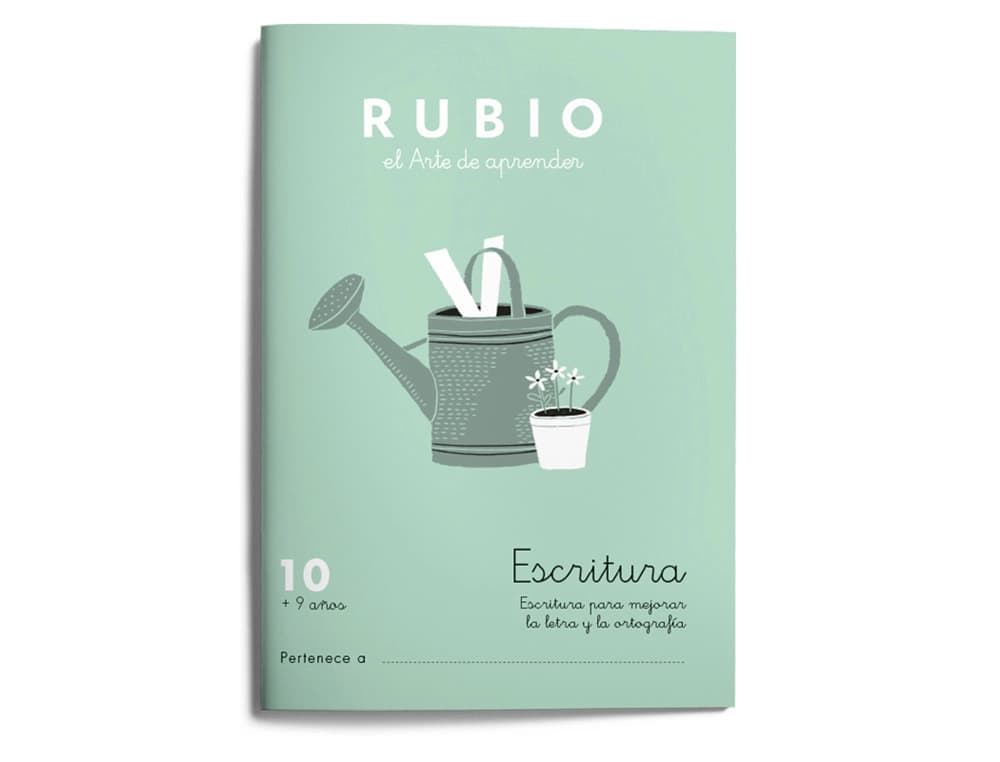 Cuaderno rubio caligrafia nº 10