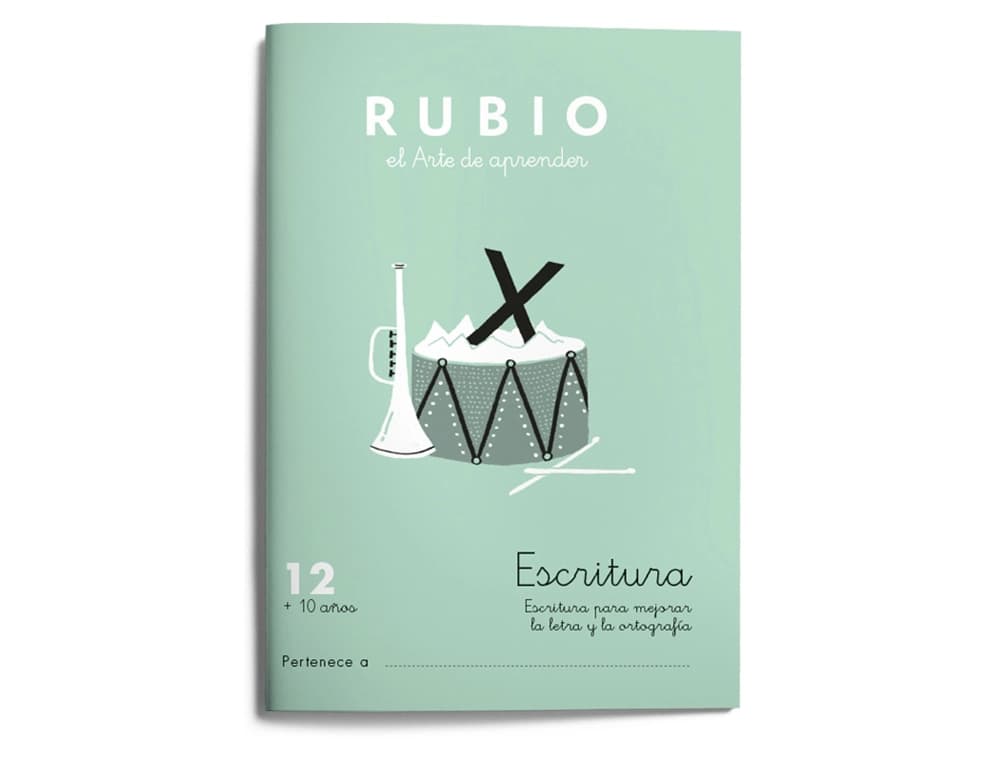 Cuaderno rubio caligrafia nº 12