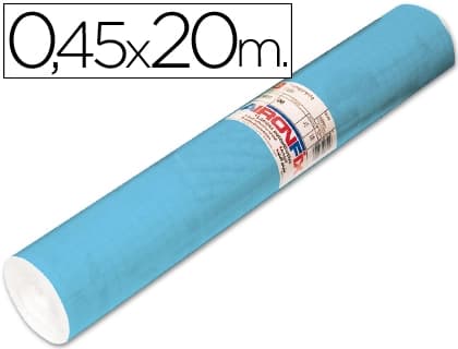Aironfix Rollo adhesivo Aironfix unicolor azul mate claro 67013 rollo de 20 m