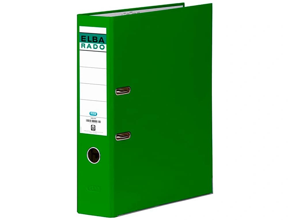 Archivador de palanca elba carton forrado rado chic