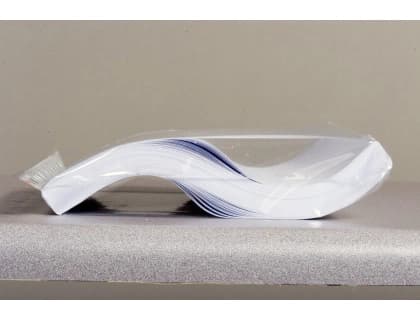 Funda multitaladro leitz con fuelle din a4 con refuerzo 170 mc cristal pack de 10 unidades