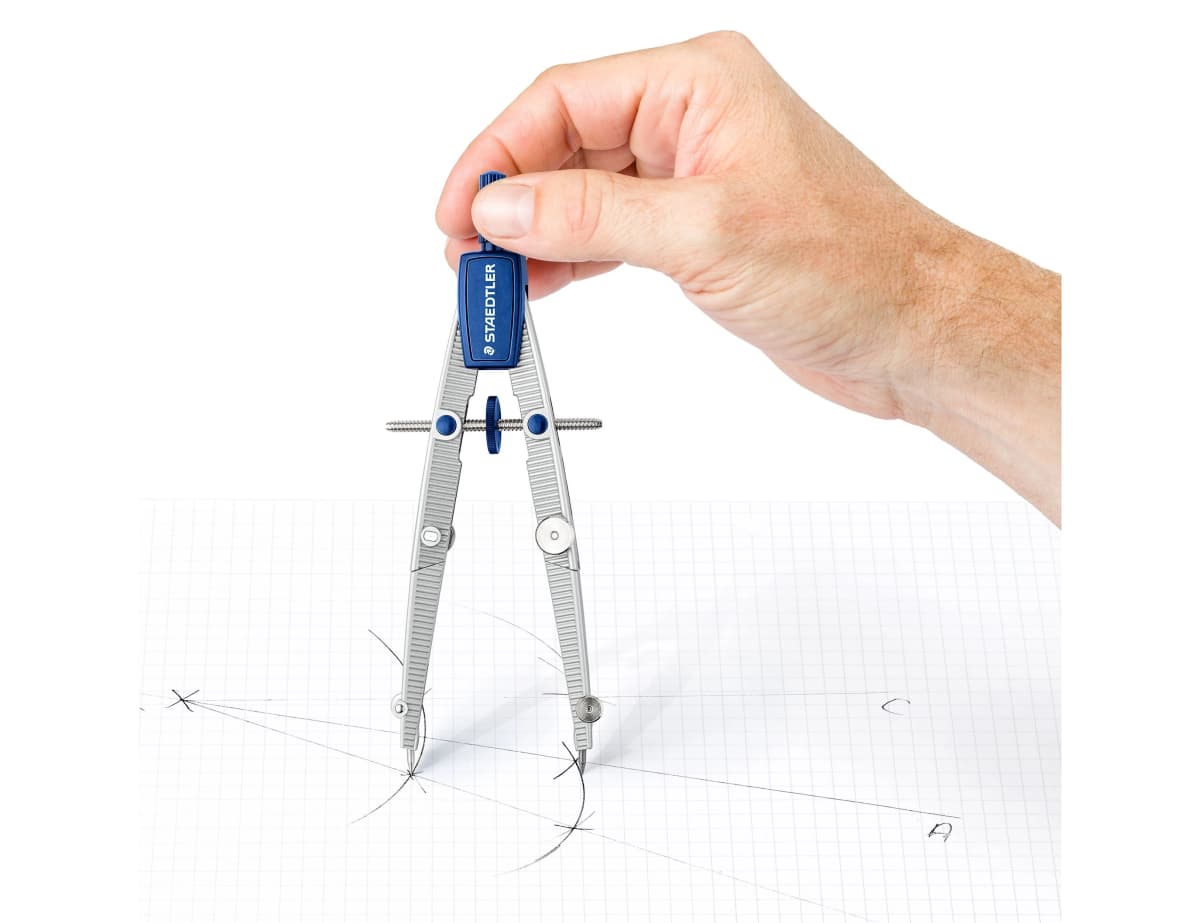 Compas staedtler noris club micrometrico con alagardera