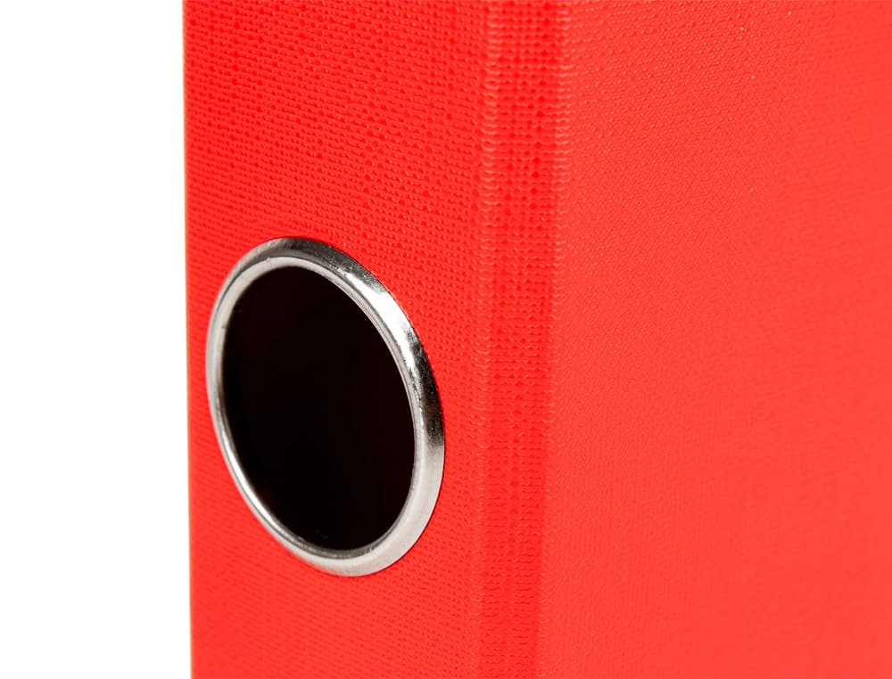 Módulo Liderpapel de 4 archivadores tamaño folio con 2 anillas mixtas de 25 mm – Rojo