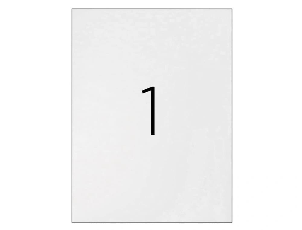 Etiqueta adhesiva q-connect kf10664 tamaño 210x297 mm fotocopiadora laser ink-jet caja con 100 hojas din a4