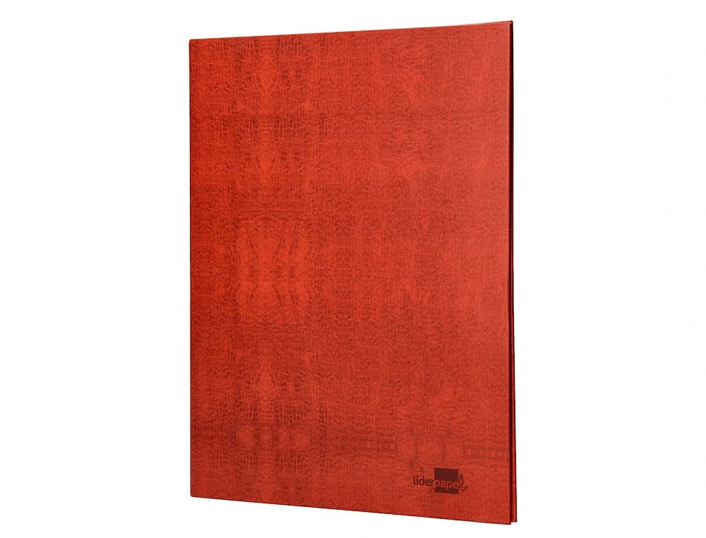 Carpeta de 4 anillas 25mm mixtas liderpapel folio carton forrado paper coat