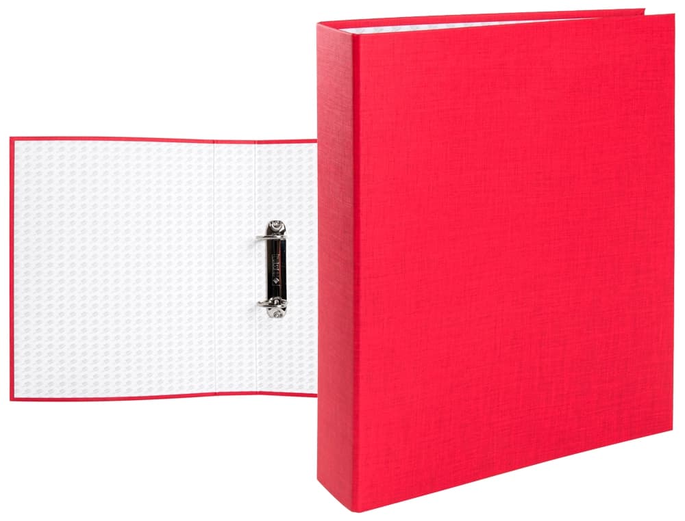 Carpeta de 2 anillas 40mm mixtas liderpapel folio carton forrado paper coat plastico