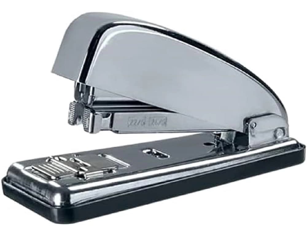 Grapadora petrus 226c cromada capacidad 30 hojas