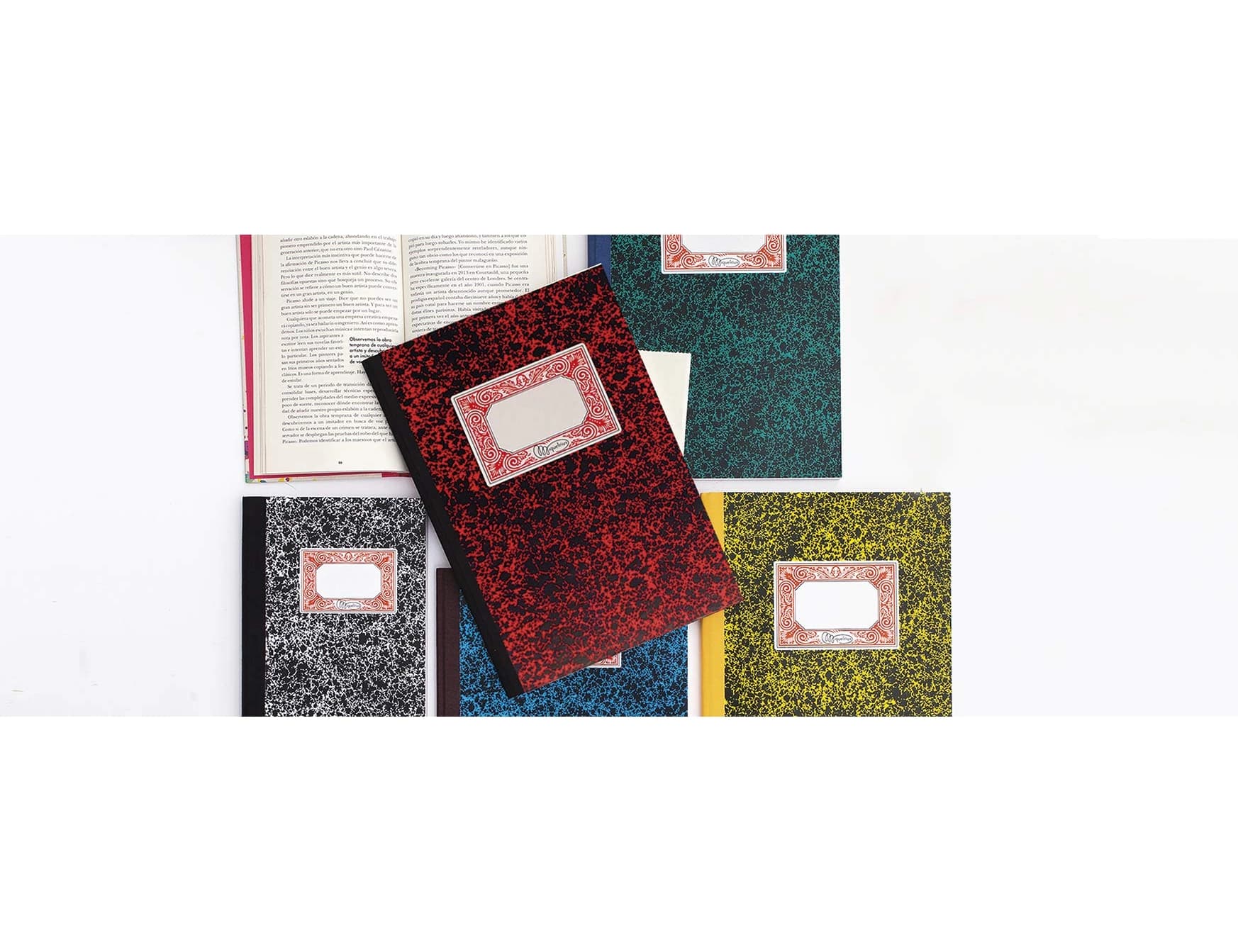 Libro miquelrius cartone 3062 cuarto 100 hojas cuadro pequeño