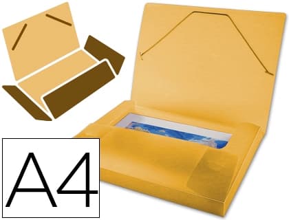 Liderpapel Carpeta liderpapel portadocumentos 36851 polipropileno din a4 naranja serie frosty lomo 25 mm