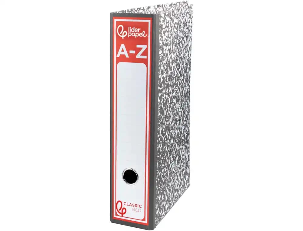 Caja archivador liderpapel classic red