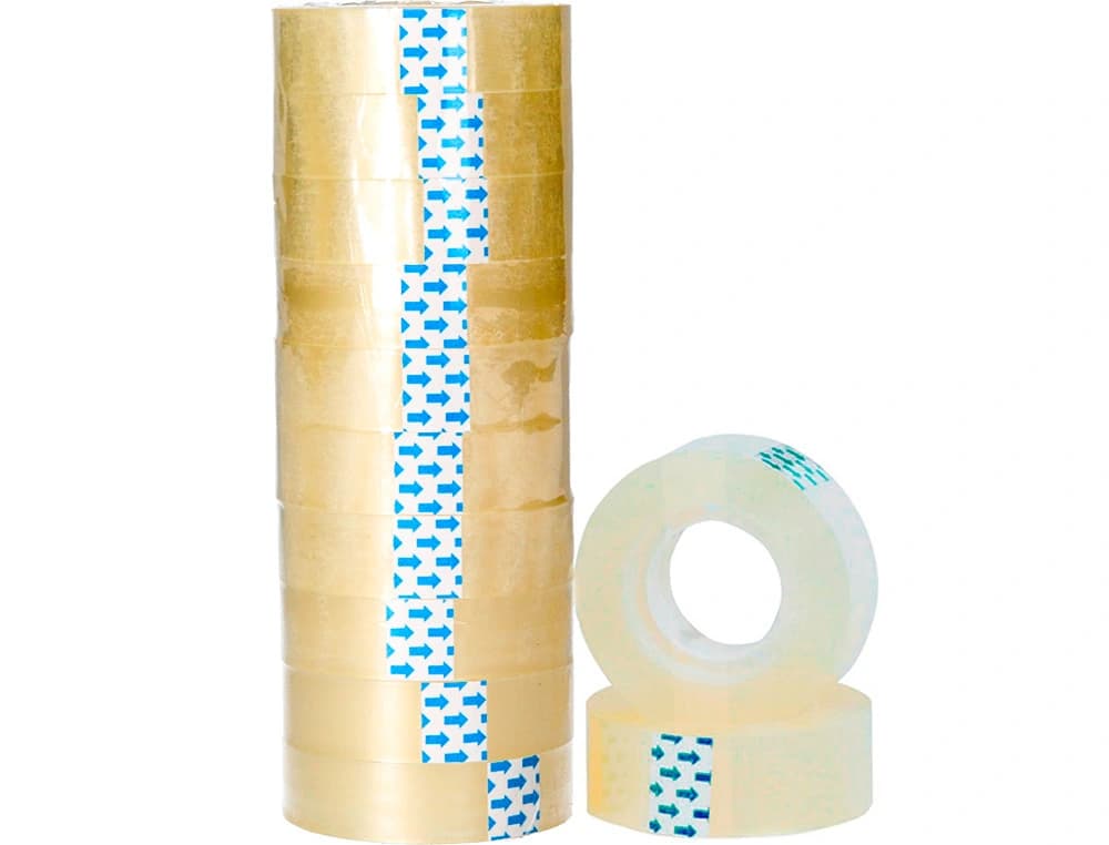 Cinta adhesiva q-connect transparente 33 m x 12 mm