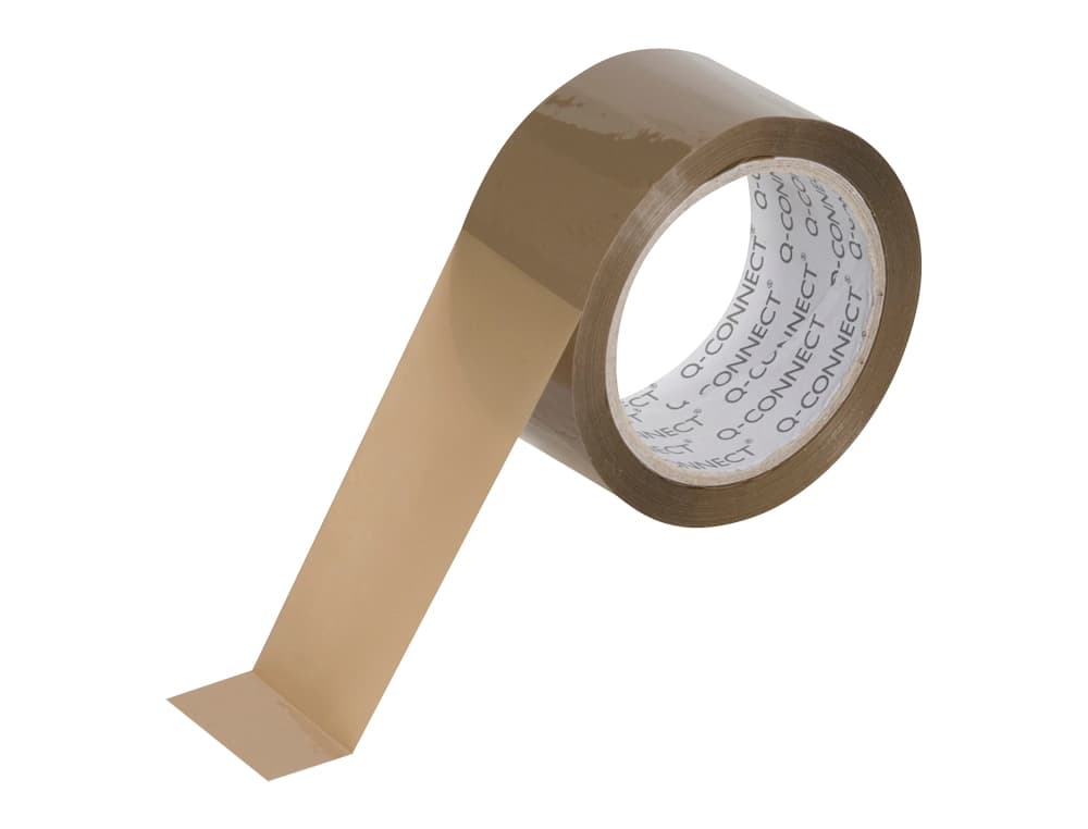 Cinta adhesiva q-connect polipropileno 66 m x 50 mm para embalaje