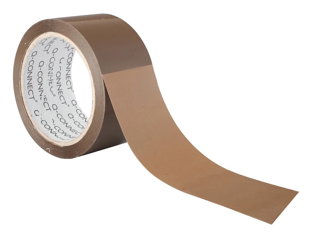 Cinta adhesiva q-connect polipropileno 66 m x 50 mm para embalaje