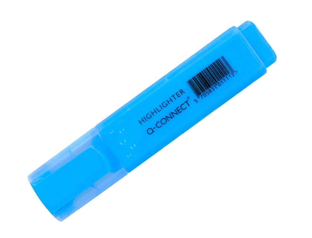 Rotulador q-connect fluorescente punta biselada