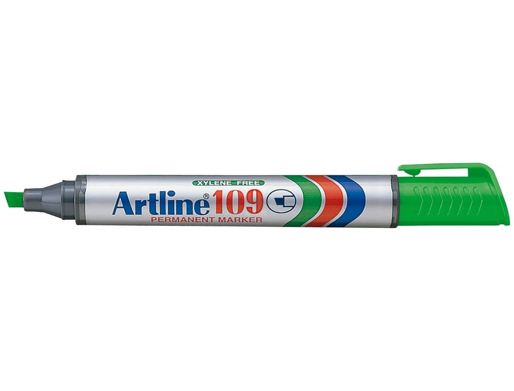 Rotulador artline marcador permanente 109 punta biselada