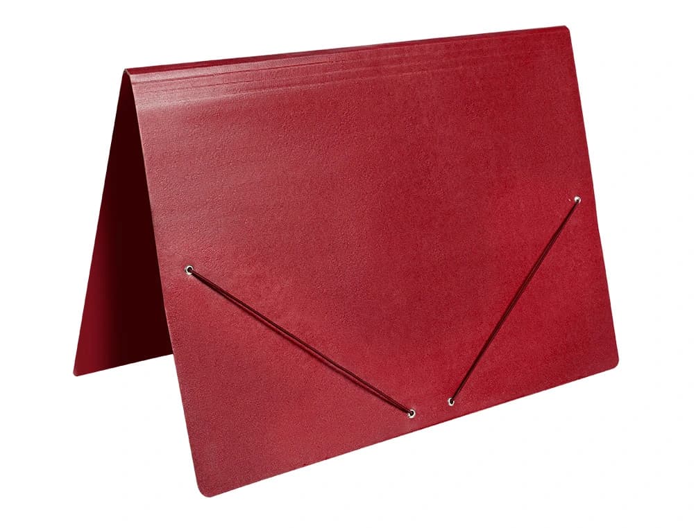 Carpeta de planos Liderpapel A3 de cartón gofrado n.º 12 – Rojo