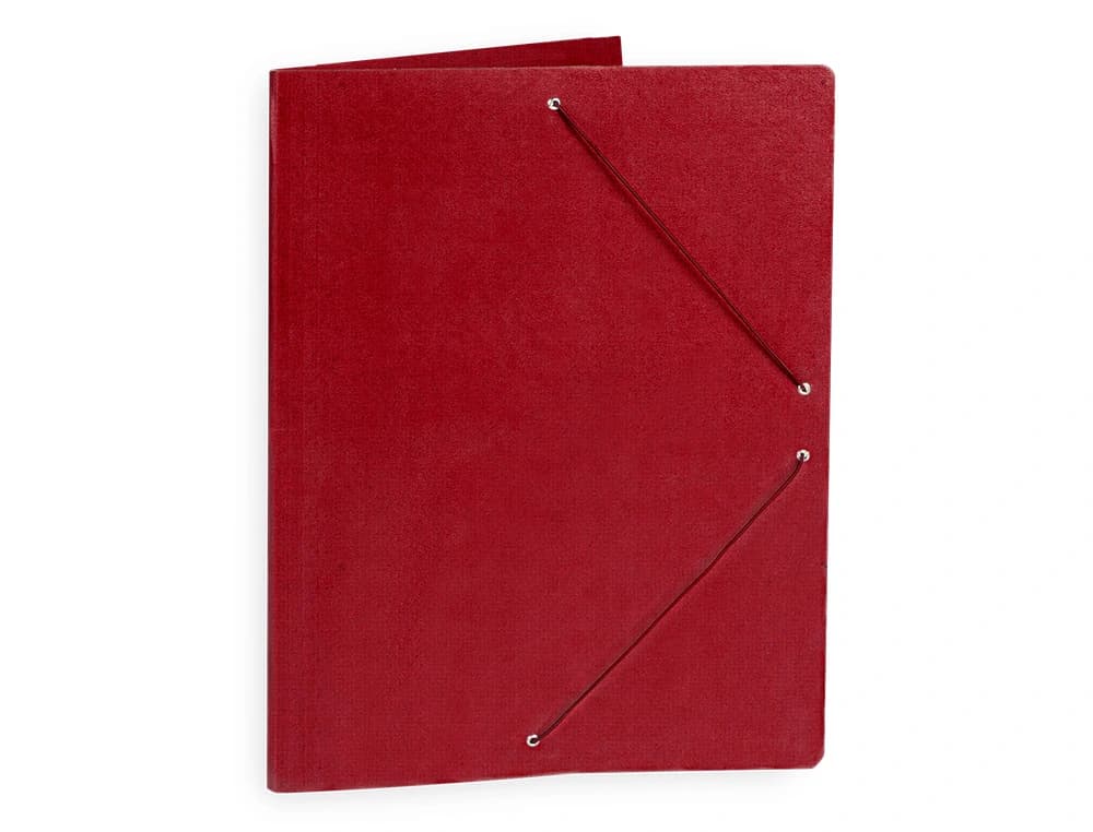Carpeta de planos Liderpapel A2 de cartón gofrado n.º 12 – Rojo