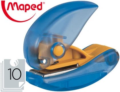 Maped Taladrador perforette Maped 1 taladro capacidad 10 hojas unidad
