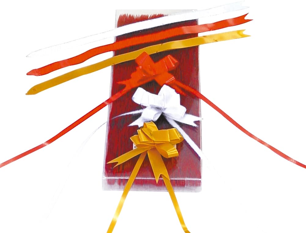 Cinta para hacer lazos 130 cm x 31 mm unidad