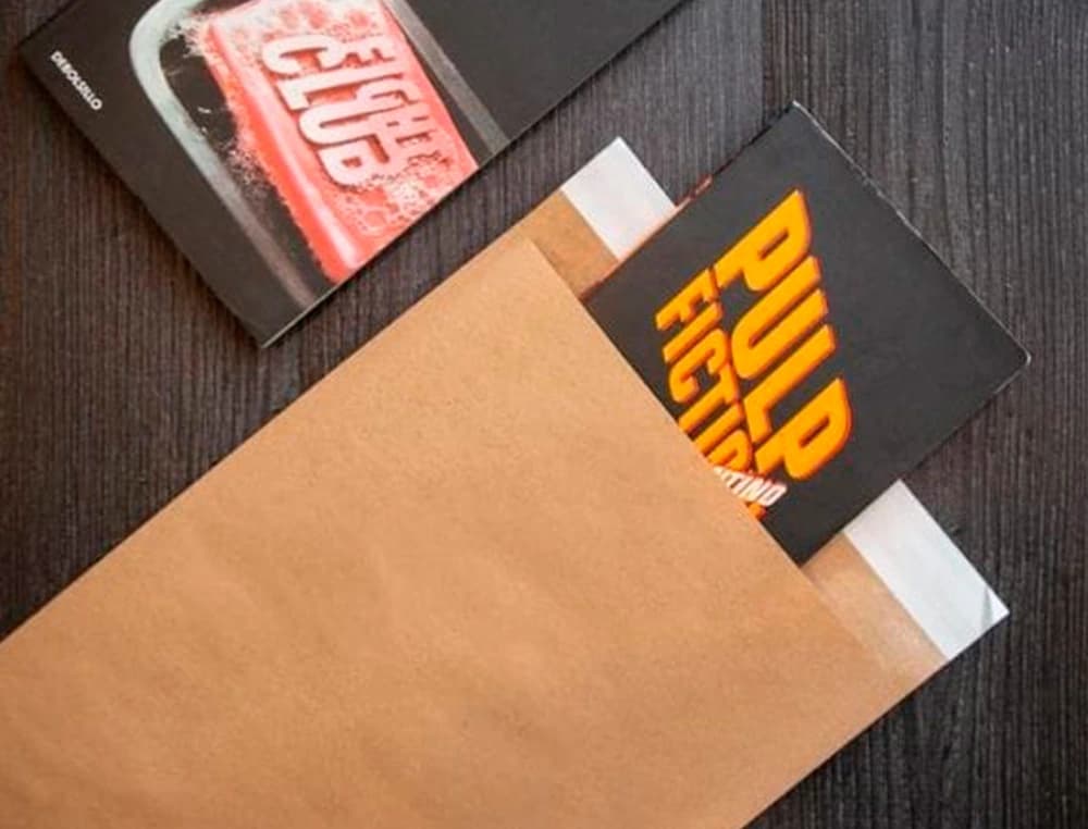 Sobre liderpapel k-36 bolsa kraft 370x450 mm caja de 100 unidades